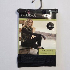 NWT -- Cuddl Duds Softwear With Stretch Leggings – Black – 3X